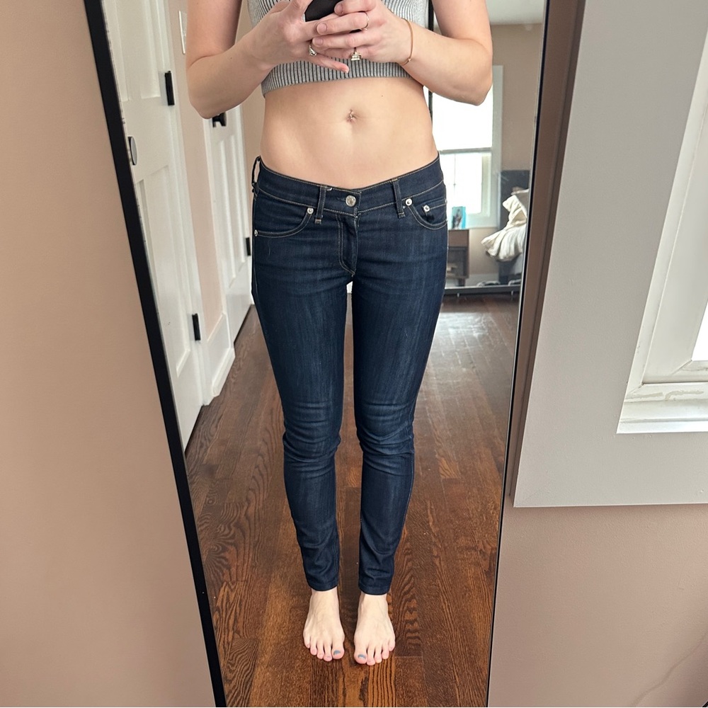 Rag & bone raw denim jeans